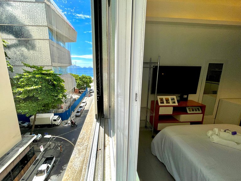 Studio aconchegante ao lado da praia de Copacabana