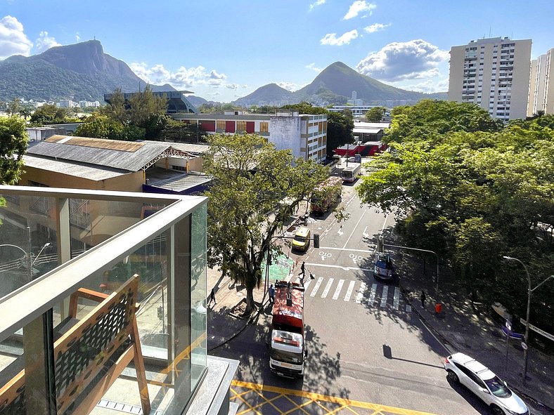 Studio Leblon - Vista Cristo, piscina e academia